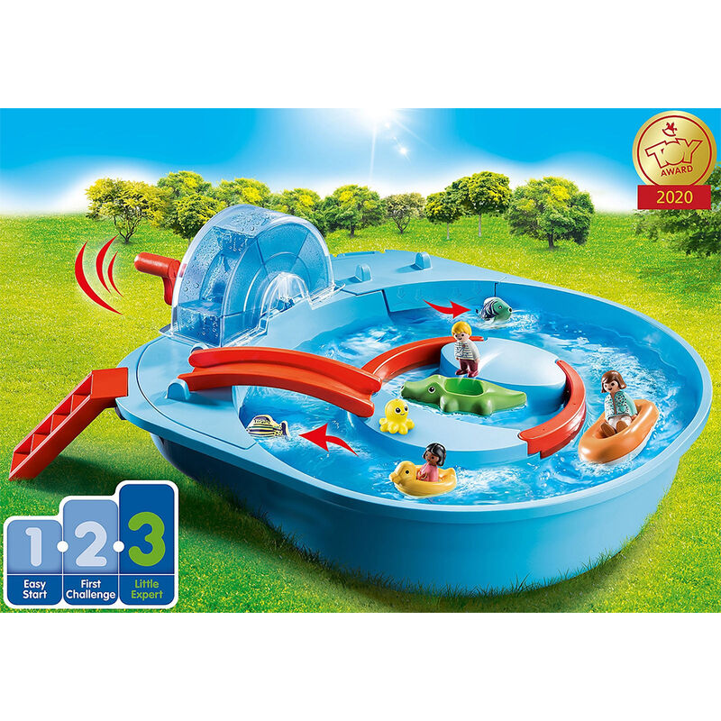 Playmobil 1.2.3 - parque acuático