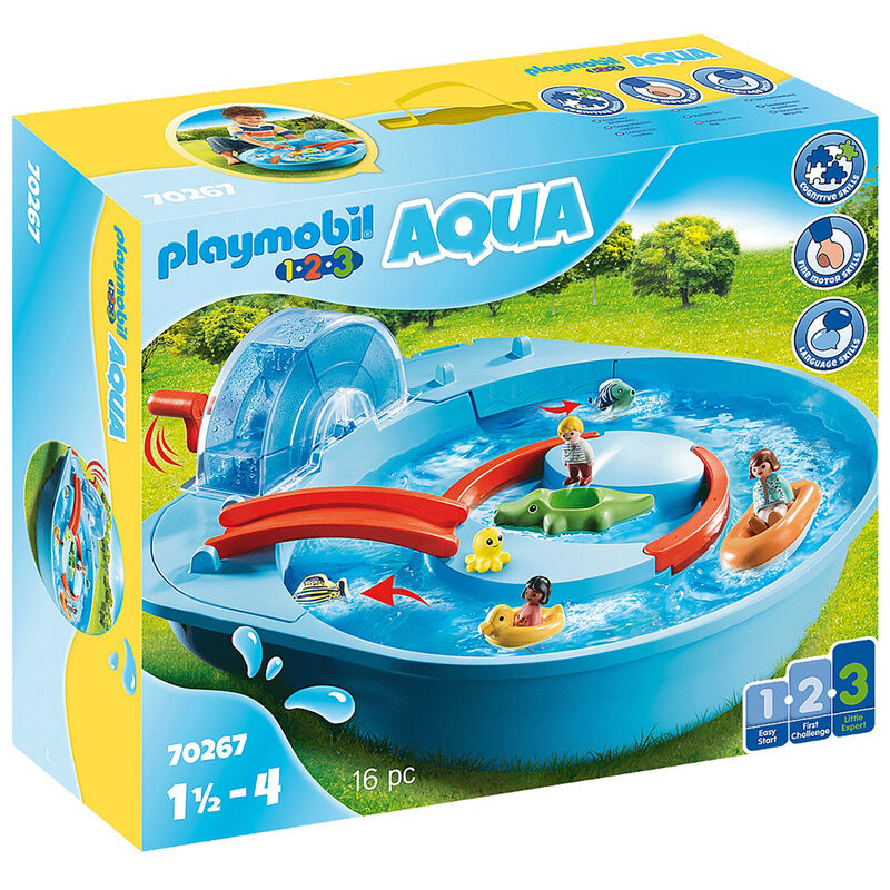 Playmobil 1.2.3 - parque acuático