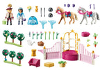 Playmobil - clases de equitación en el establo