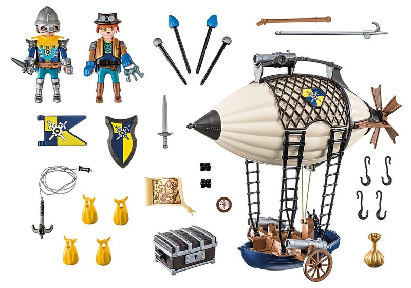Playmobil - novelmore: zeppelin de dario