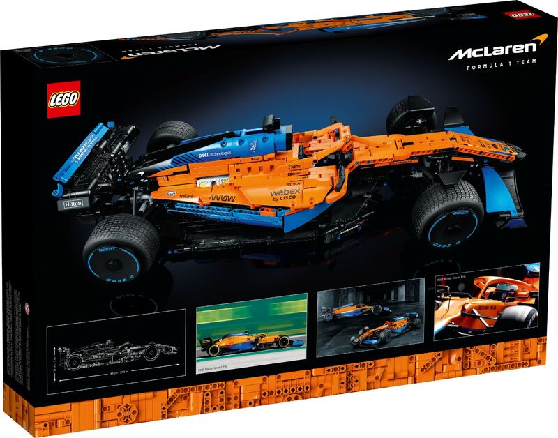 Lego technic - coche de carreras mclaren formula 1