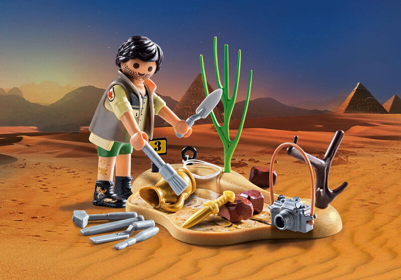 Playmobil 9359 excavacion arqueologica