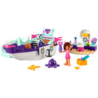 Lego la casa de muecas de gabby - barco y spa de gabby y siregata
