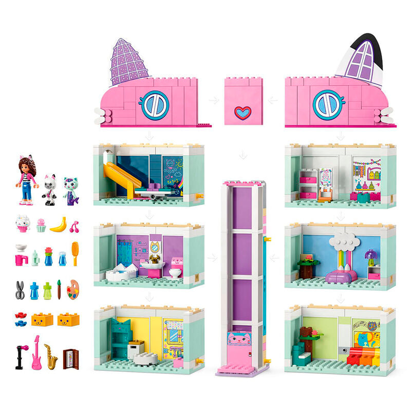 Lego la casa de muecas de gabby