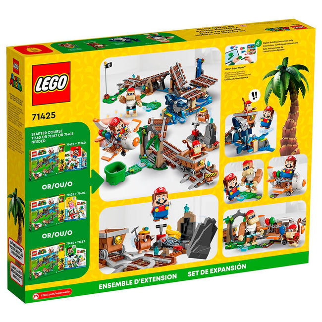 Lego super mario - set de expansión: vagoneta minera de diddy kong Main Image