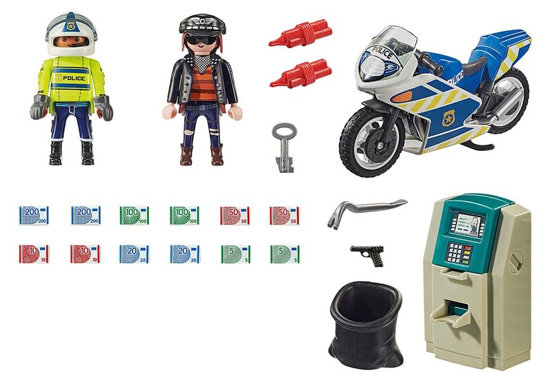 Playmobil 70572 moto de policía