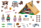Playmobil astérix - cabaa de abraracúrcix