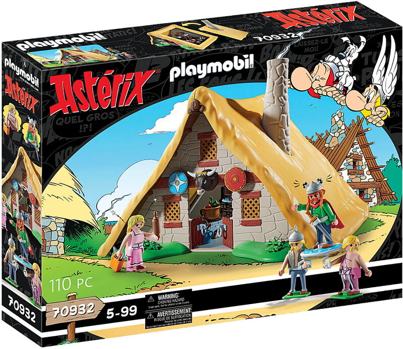 Playmobil astérix - cabaa de abraracúrcix