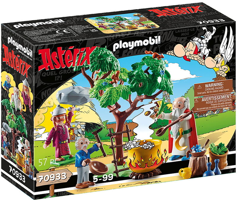 Playmobil Astérix: Panorámix con el caldero de la Poción Mágica
