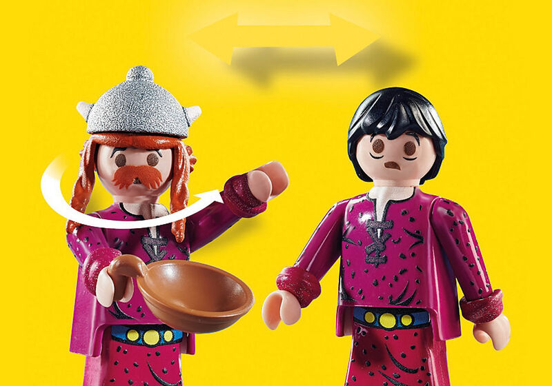 Playmobil Astérix: Panorámix con el caldero de la Poción Mágica