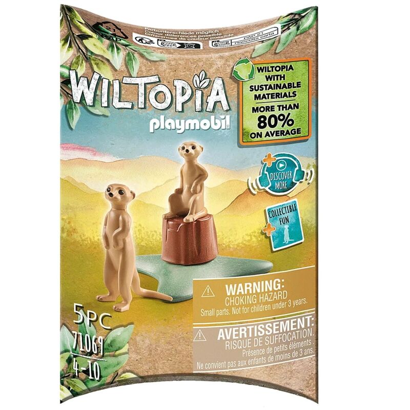 Playmobil wiltopia - suricatas