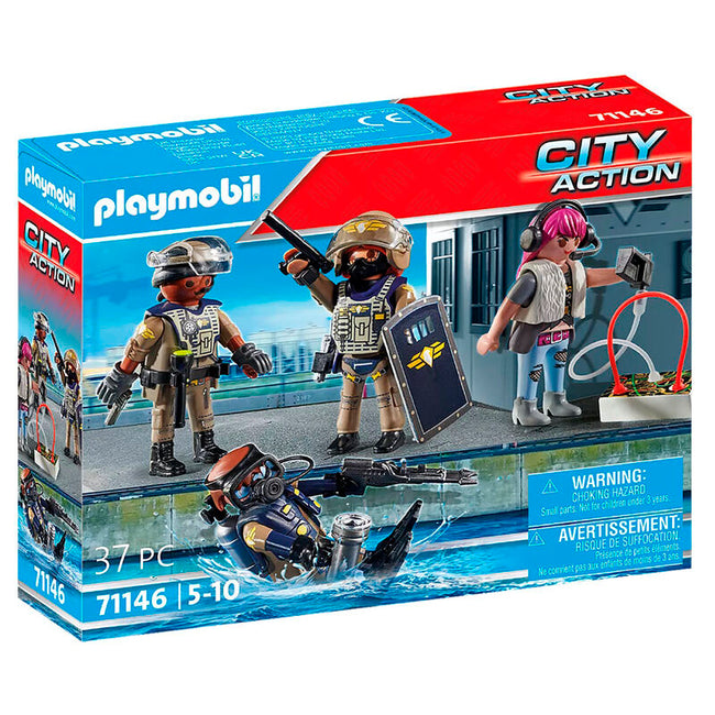Playmobil Set de Figuras de Fuerzas Especiales Hover Image