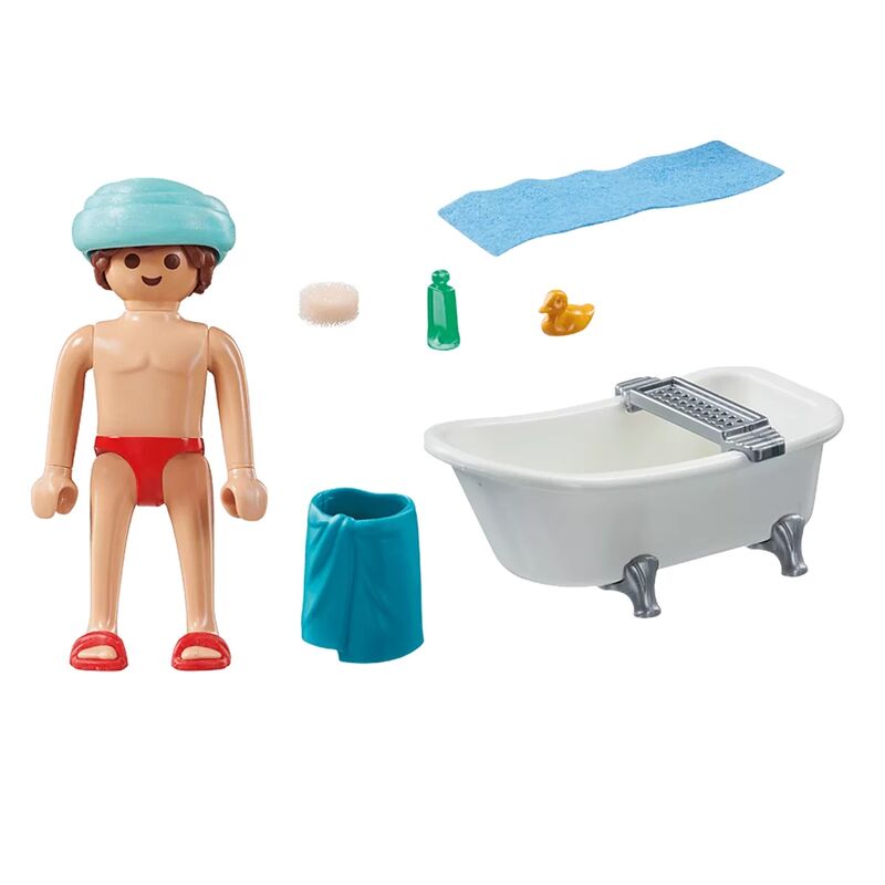 Playmobil - hombre en la baera