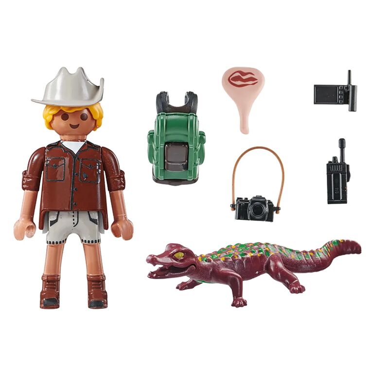 Playmobil - Investigador con Caimán