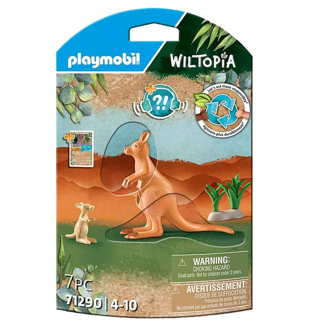 Playmobil wiltopia - canguro con bebé Hover Image