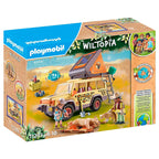 Playmobil wiltopia - vehículo todoterreno con leones