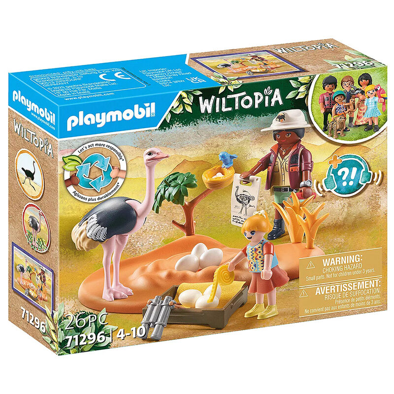 Playmobil Wiltopia - Cuidadores de Avestruces