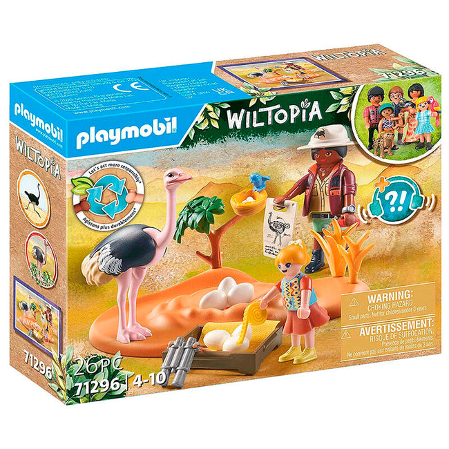 Playmobil Wiltopia - Cuidadores de Avestruces Hover Image
