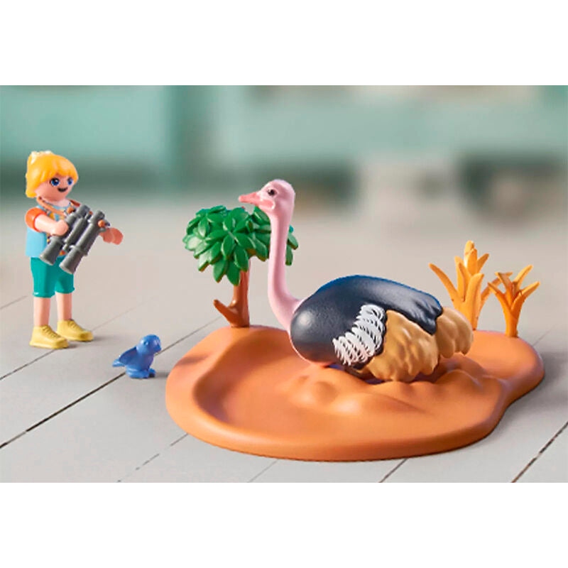 Playmobil Wiltopia - Cuidadores de Avestruces
