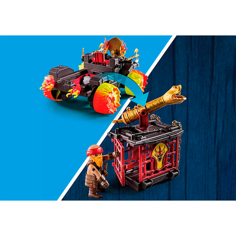 Playmobil Novelmore - Ariete de los Bandidos de Burnham