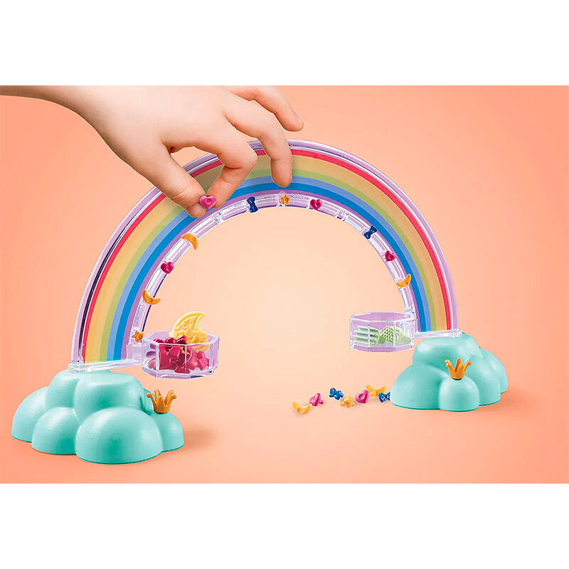 Playmobil princess magic - pegaso con arcoíris en las nubes