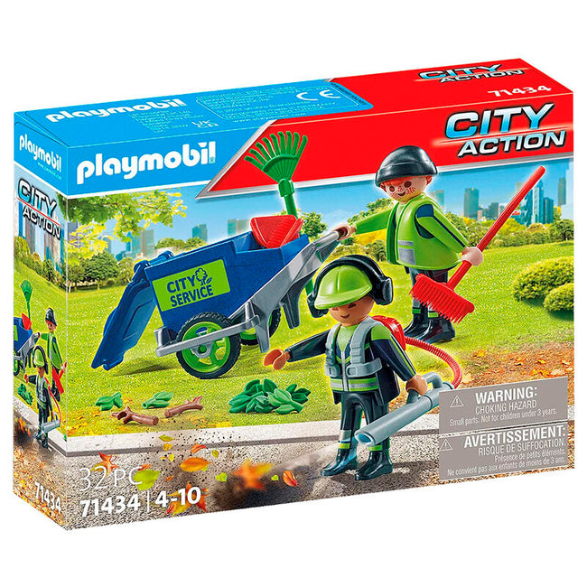 Playmobil Equipo de Limpieza Urbana Hover Image