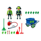 Playmobil Equipo de Limpieza Urbana