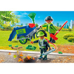 Playmobil Equipo de Limpieza Urbana