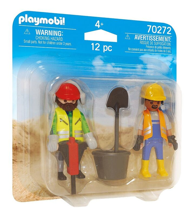 Playmobil  70272 duo pack obreros Hover Image