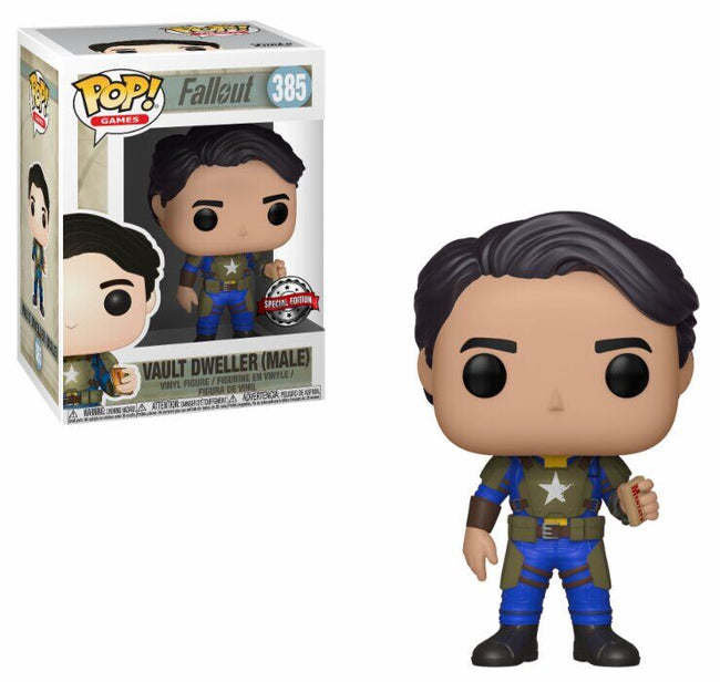 FK33997 Fallout Pop! Games - Figura Vault Dweller con Mentats - Exclusivo Hover Image