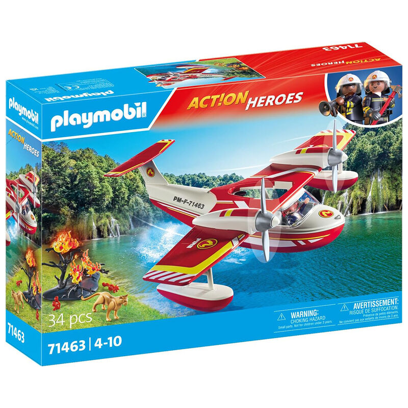 Playmobil - hidroavión de bomberos