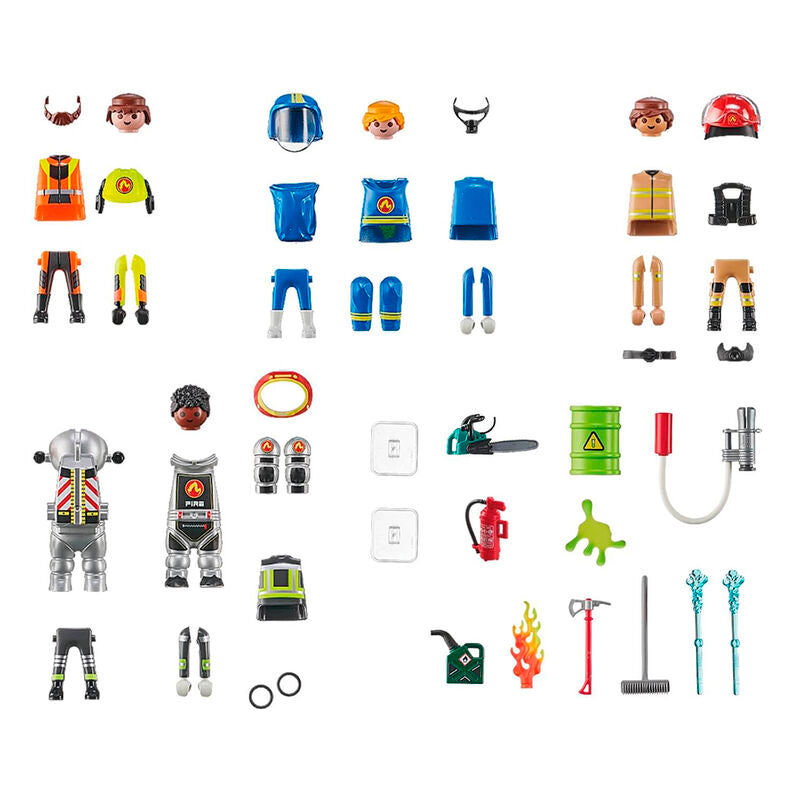 Playmobil my figures - bomberos