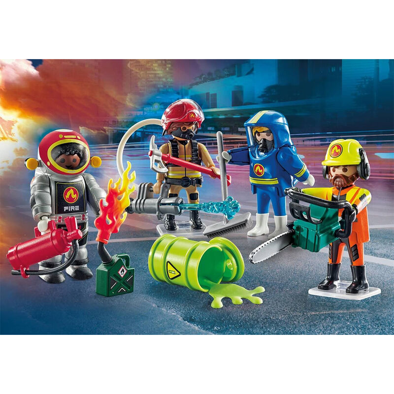 Playmobil my figures - bomberos
