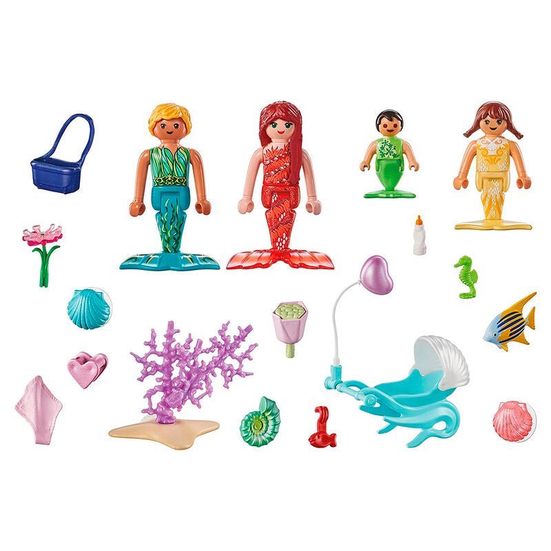 Playmobil princess magic - familia de sirenas