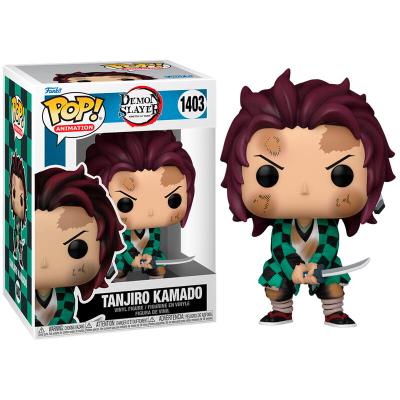Funko pop! demon slayer - tanjiro kamado (entrenando)