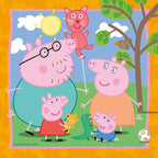 Ravensburger puzle - la familia y los amigos de peppa pig 3x49 piezas