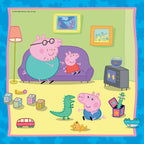 Ravensburger puzle - la familia y los amigos de peppa pig 3x49 piezas