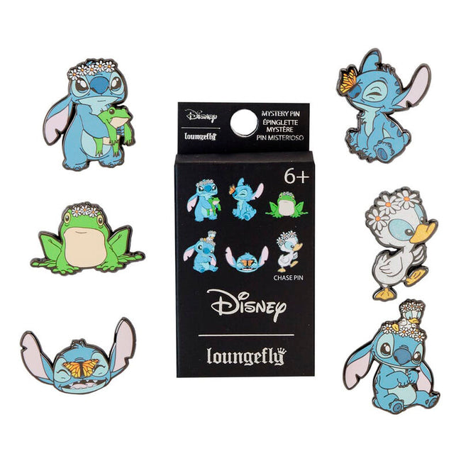 Funko loungefly - pin sorpresa: lilo y stitch primavera Hover Image