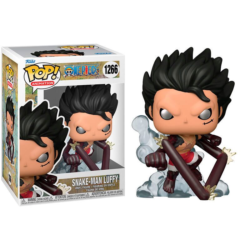 Funko pop! one piece - luffy hombre serpiente