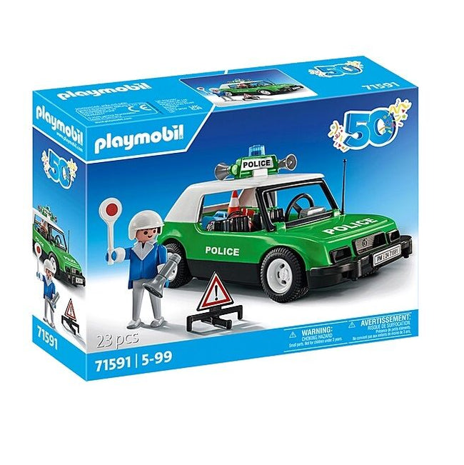 Playmobil - coche policía clásico Hover Image