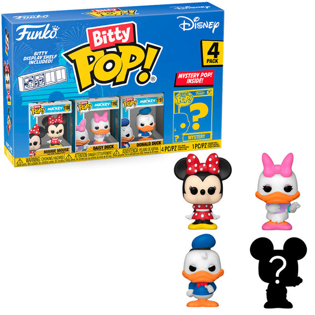 Funko Bitty Pop! Mickey y sus Amigos - Minnie, Daisy, Donald y ? Hover Image