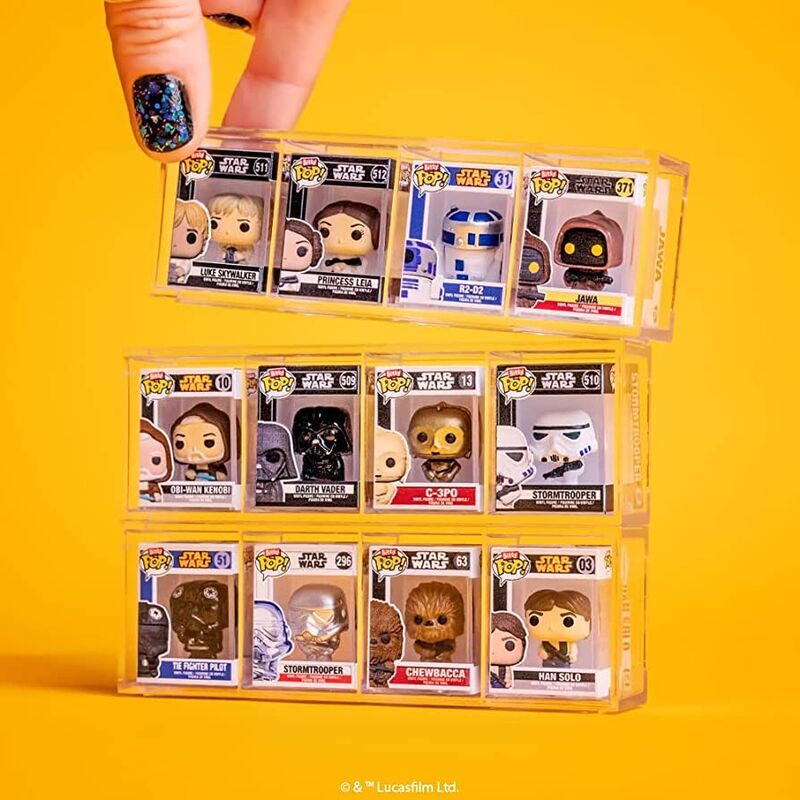 Funko Bitty Pop! Star Wars - Han Solo, Chewbacca, Greedo y ?