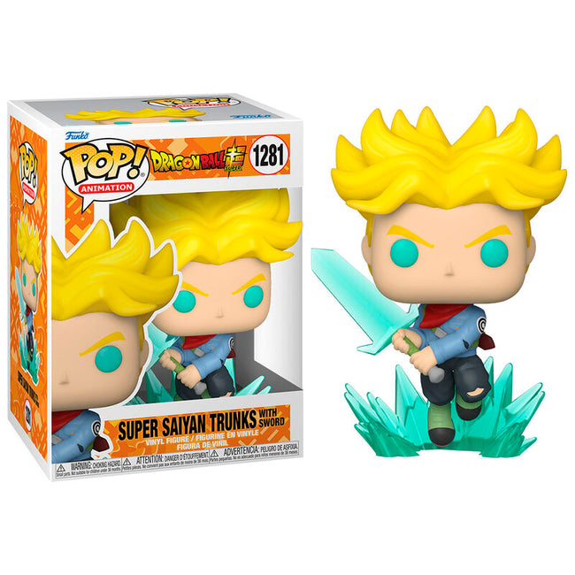 Funko Pop! Dragon Ball - Trunks con Espada Hover Image