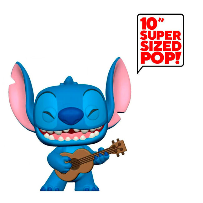 Funko pop! lilo & stitch - stitch con ukelele 25 cm Hover Image