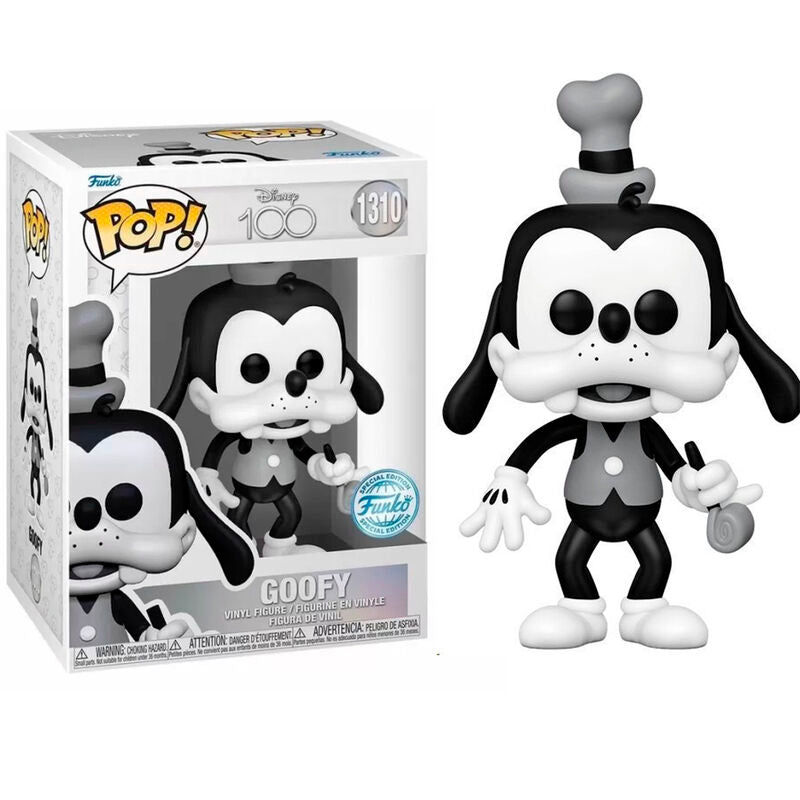 Funko pop! disney 100 aniv. - goofy vintage exclusivo