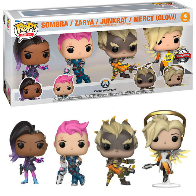 Funko pop! overwatch - pack de 4 (gw) exclusivo Hover Image