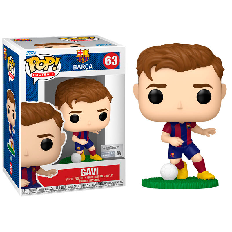 Funko pop! fútbol: fc barcelona - gavi