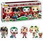 Funko pop! dc holiday - pack de 4 exclusivo