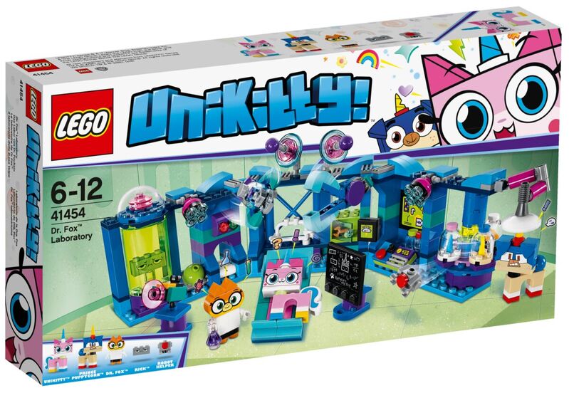 Le41454 laboratorio de la dra. fox lego unikitty?
