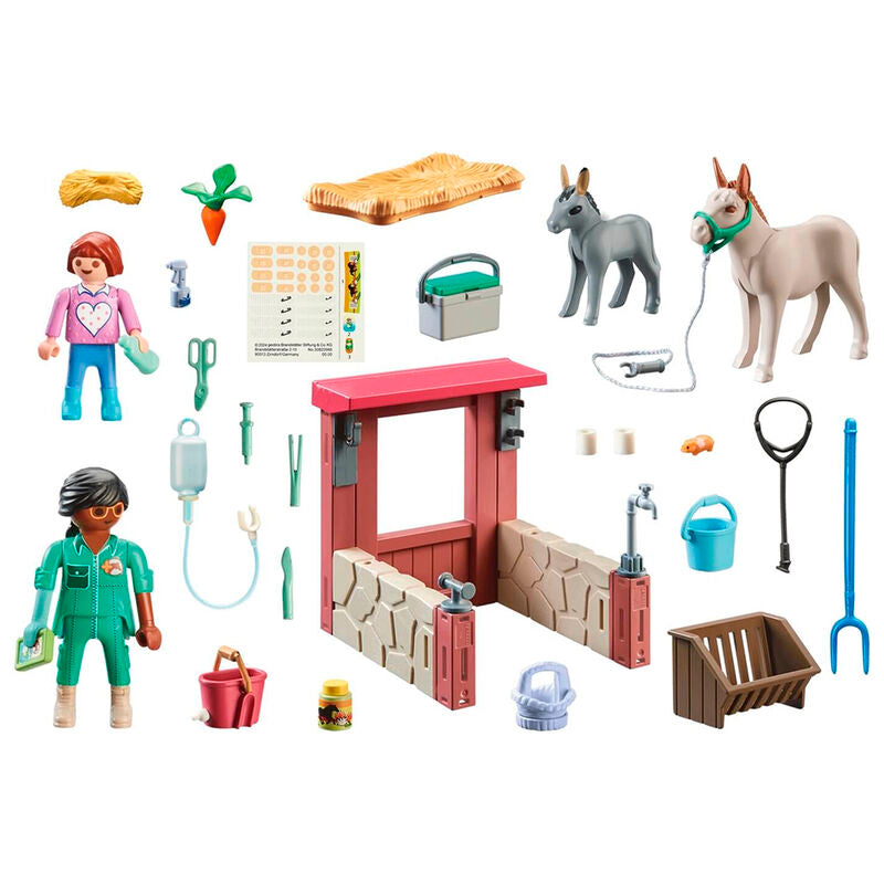 Playmobil - veterinaria de granja